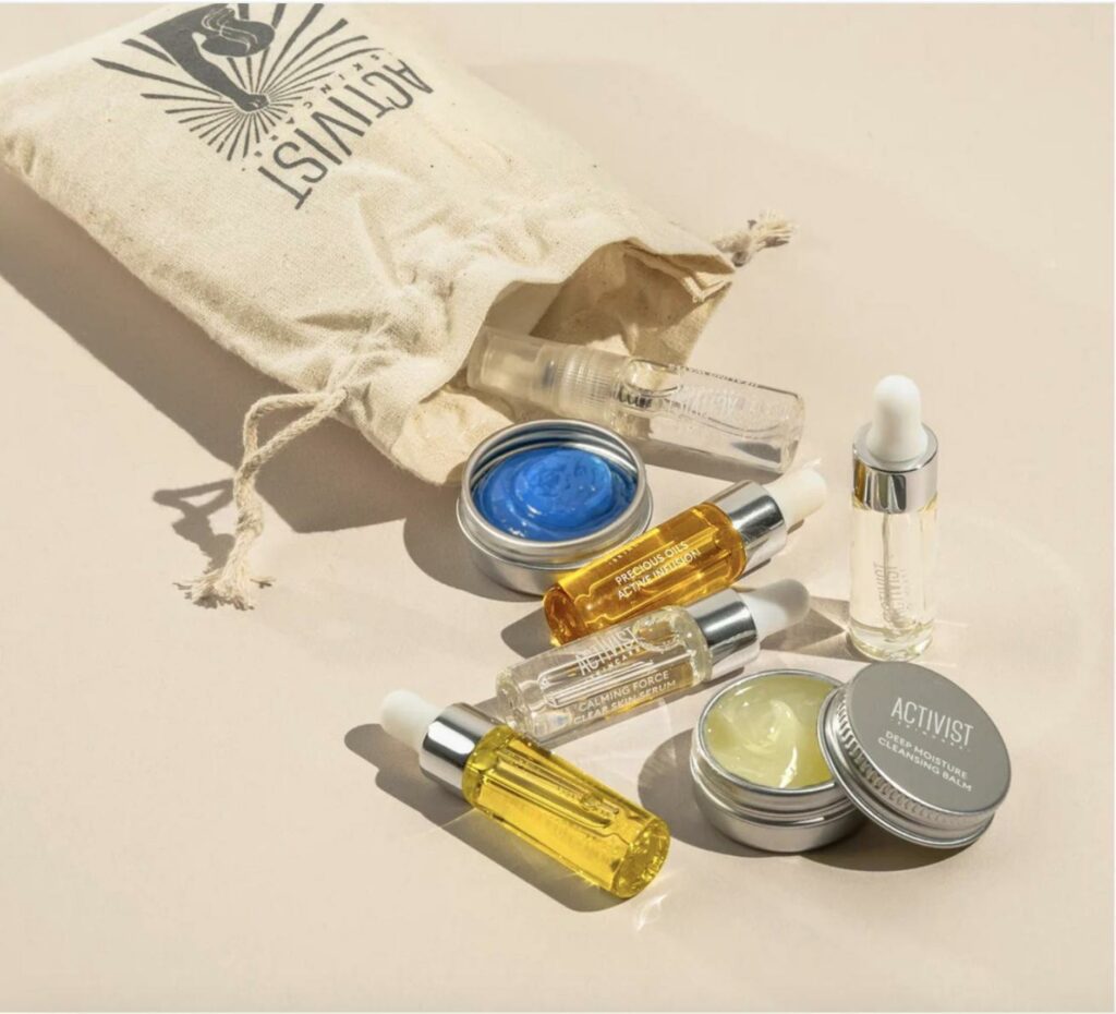 activist skincare set