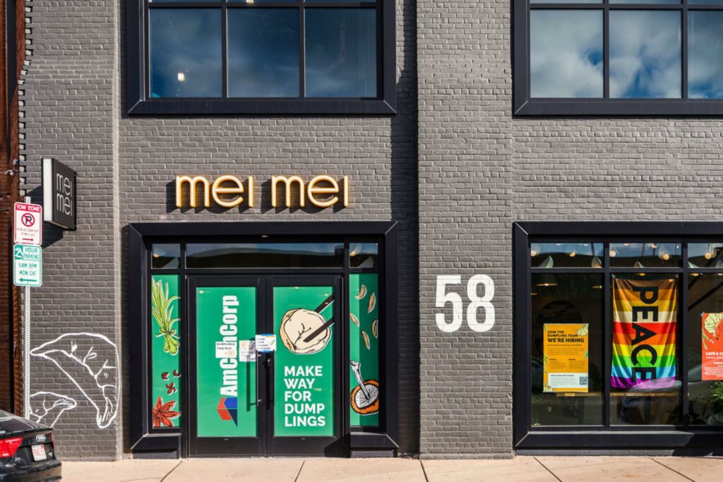 Mei Mei Storefront.