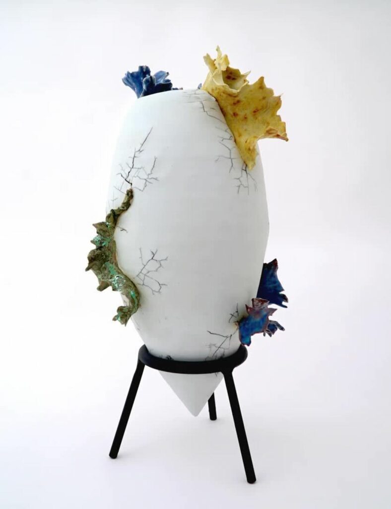 Kayla Sweet-Newhouse porcelain lichen sculpture