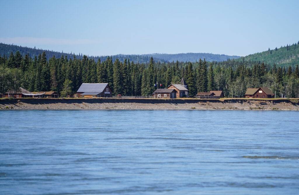 Fort Selkirk is one of the oldest settlements in the Yukon. The buildings have been stabilized but many are in the condition they were left in when the settlement was vacated in 1950.